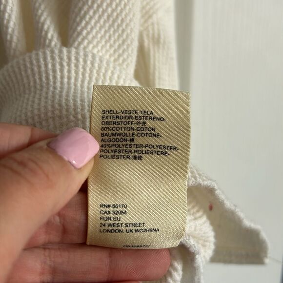 Anthropologie Waffle Knit Pullover Blouse Top Size S - Picture 6 of 7